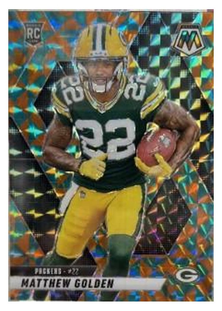 2025 Panini Mosaic Base Set Matthew Golden #323 card
