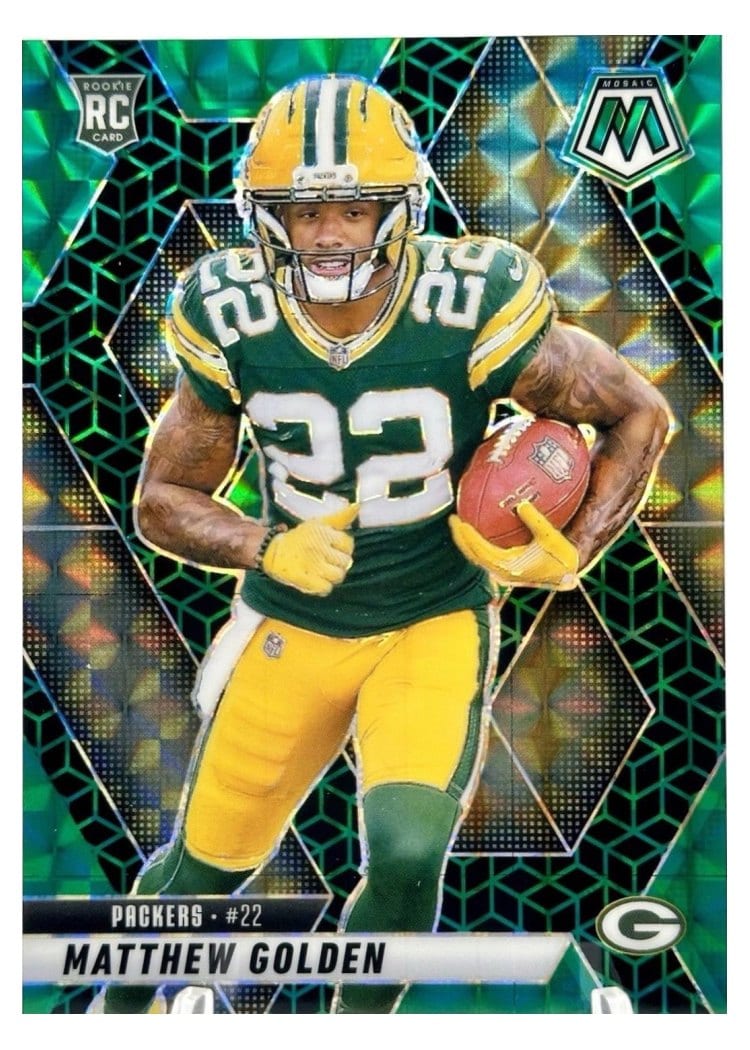 2025 Panini Mosaic Base Set Matthew Golden #323 card