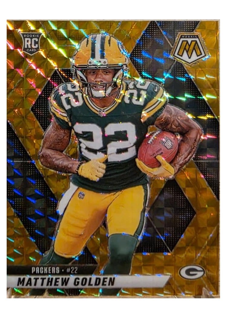 2025 Panini Mosaic Base Set Matthew Golden #323 card