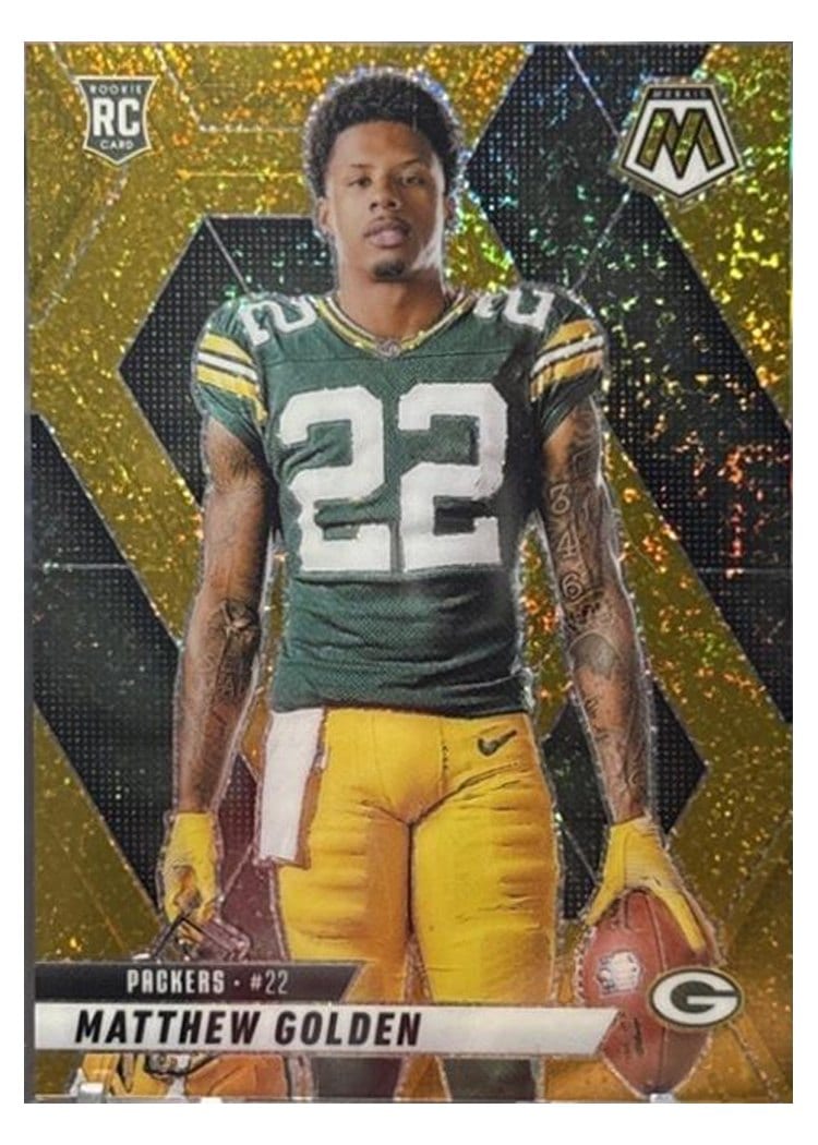 2025 Panini Mosaic Base Set Matthew Golden #323 card