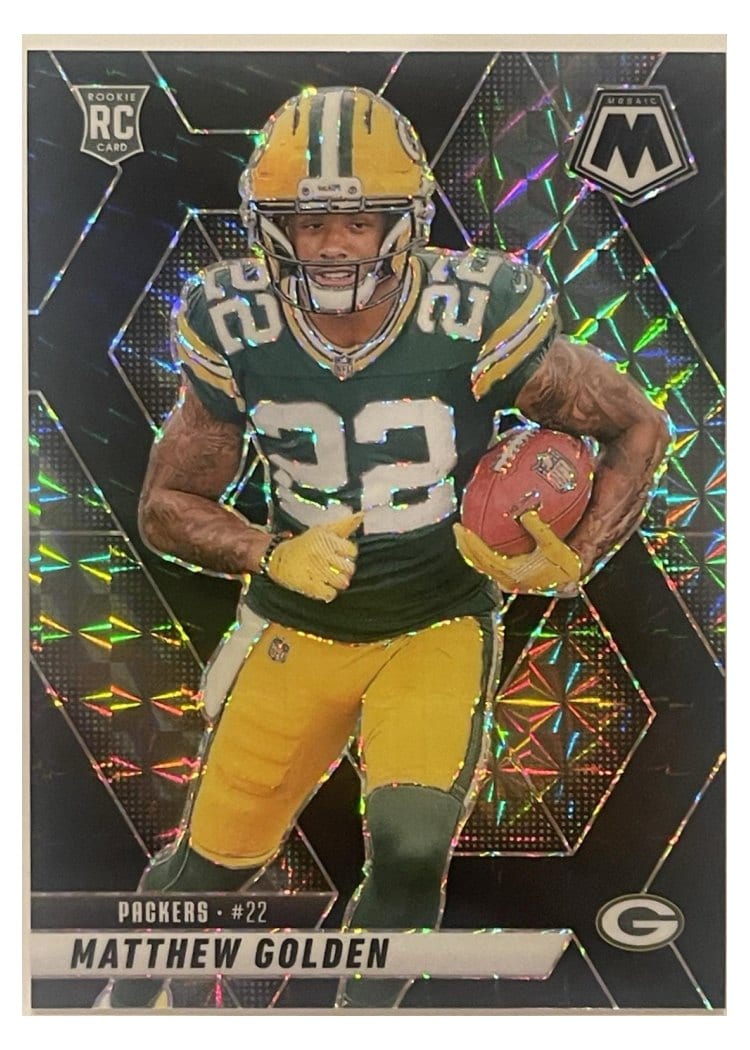 2025 Panini Mosaic Base Set Matthew Golden #323 card