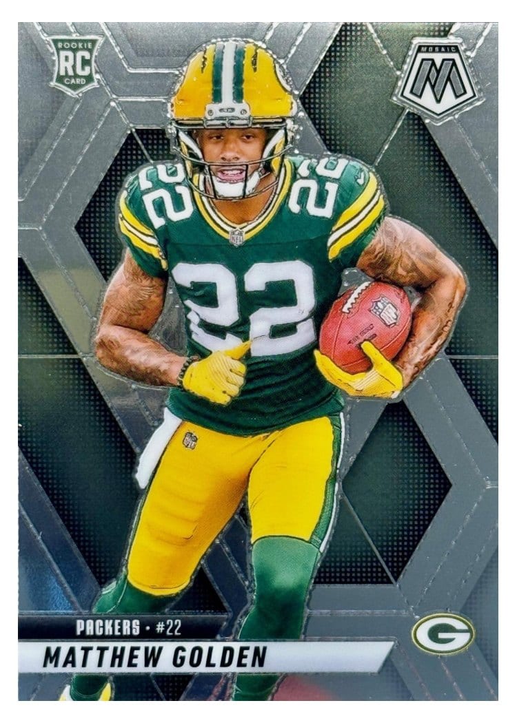 2025 Panini Mosaic Base Set Matthew Golden #323 card