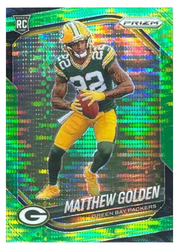 2025 Panini Prizm Base Set Matthew Golden #326 card