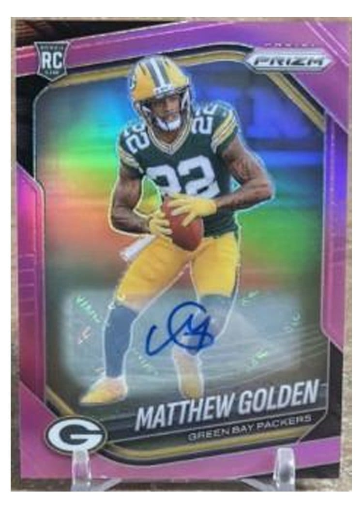 2025 Panini Prizm Base Set Matthew Golden #326 card