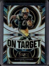 Matthew Golden 2025 Panini Select On Target card
