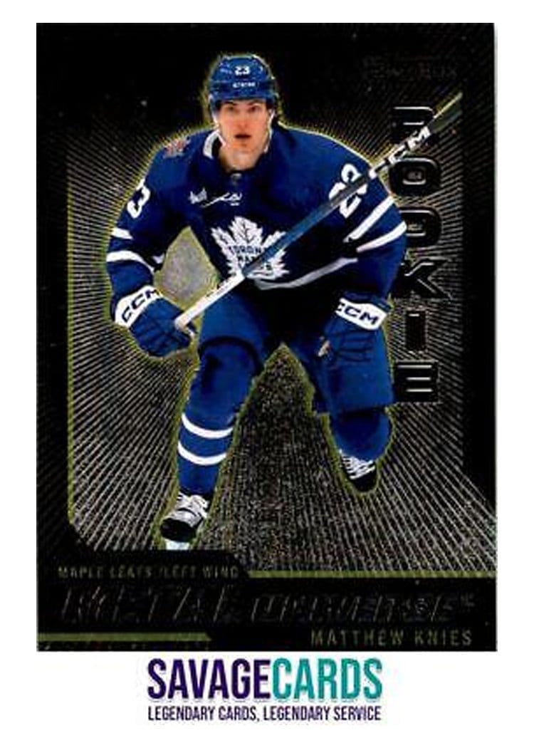 2023-24 SkyBox Metal Universe 2008-09 Rookie Retros Matthew Knies #R-6 card