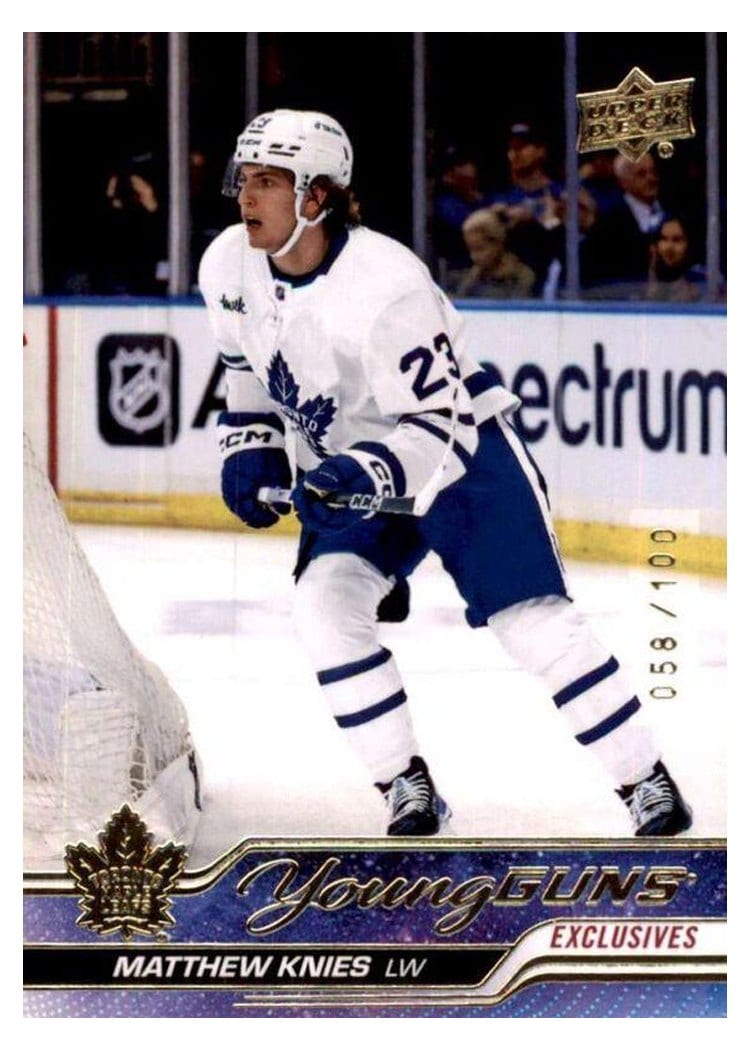 2023 Upper Deck Matthew Knies #222 card