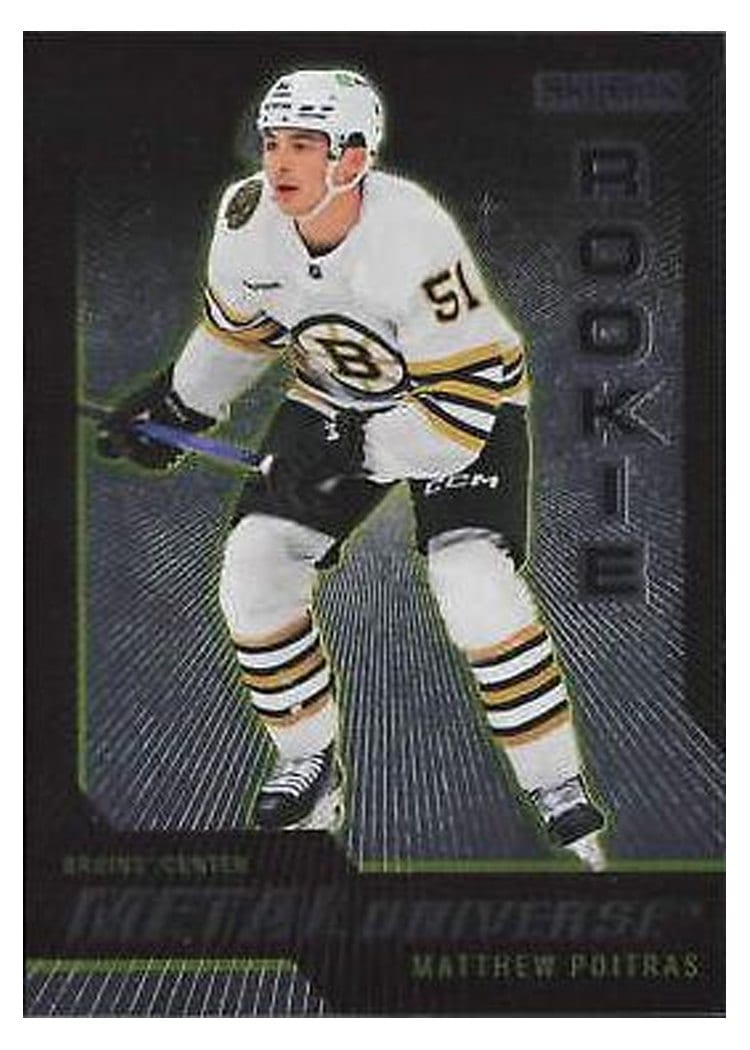 2023-24 SkyBox Metal Universe 2008-09 Rookie Retros Matthew Poitras #R-2 card
