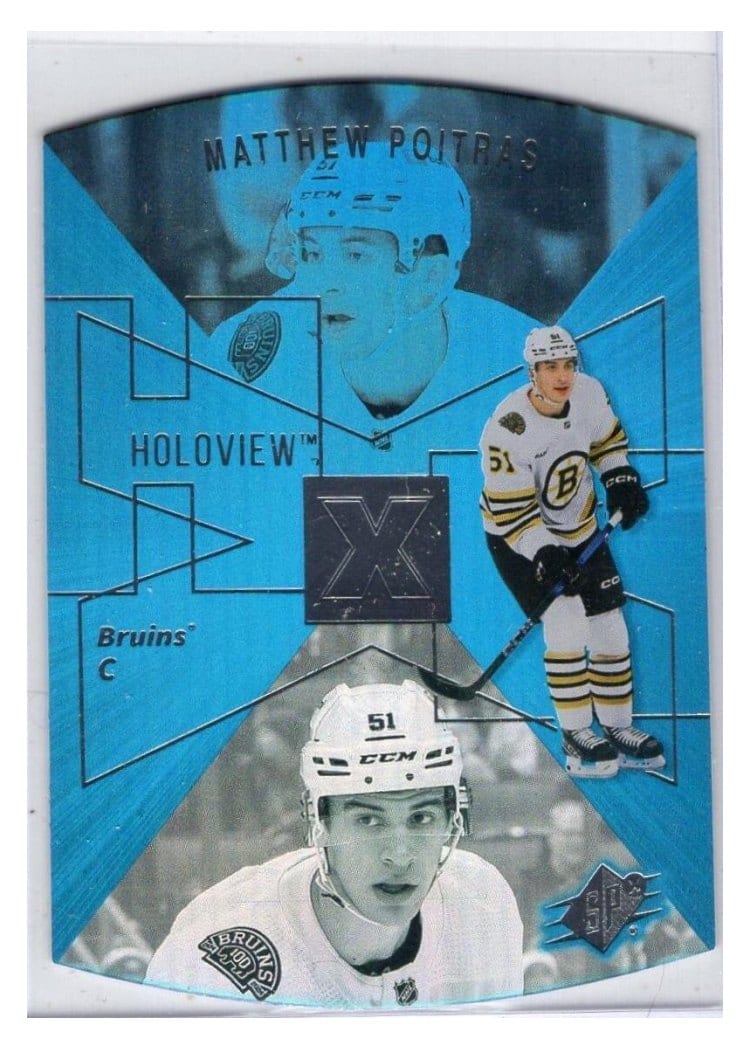 2023-24 Upper Deck 1997-98 SPx Holoview Retros Matthew Poitras #SPX-1 card