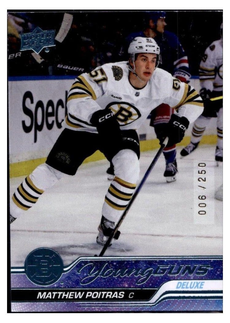 2023-24 Upper Deck Base Set Matthew Poitras #478 card