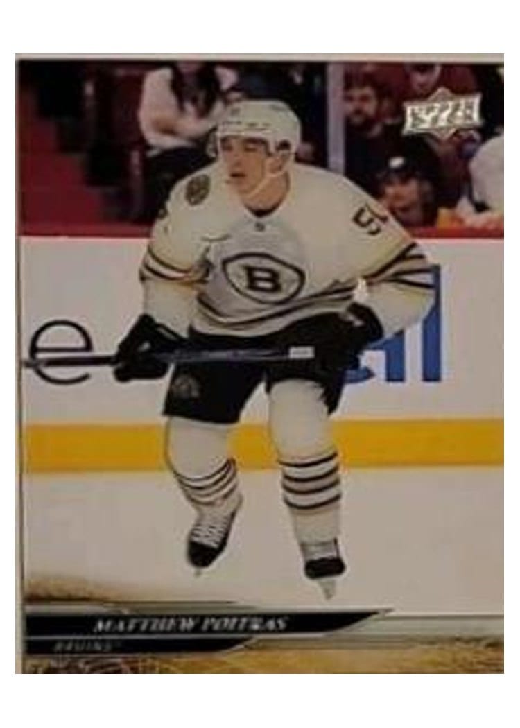 2024-25 Upper Deck Base Set Matthew Poitras #19 card