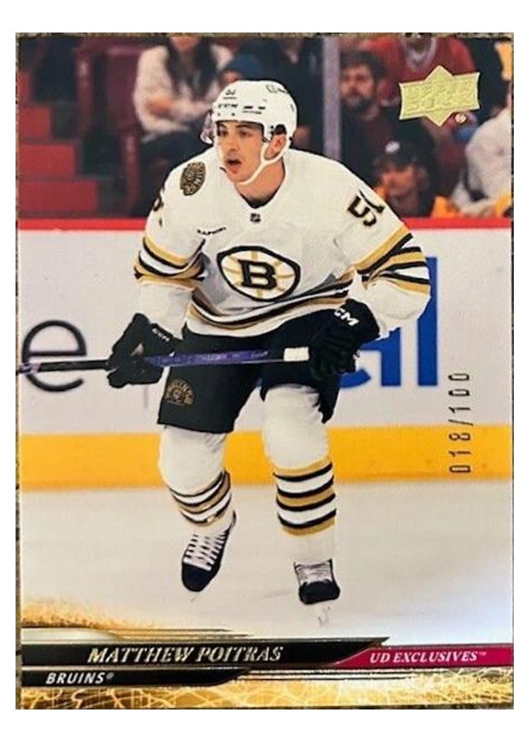 2024-25 Upper Deck Base Set Matthew Poitras #19 card
