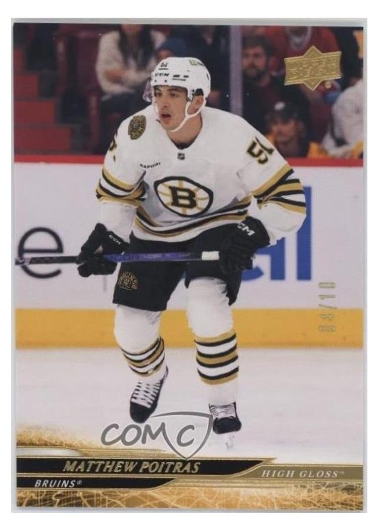 2024-25 Upper Deck Base Set Matthew Poitras #19 card