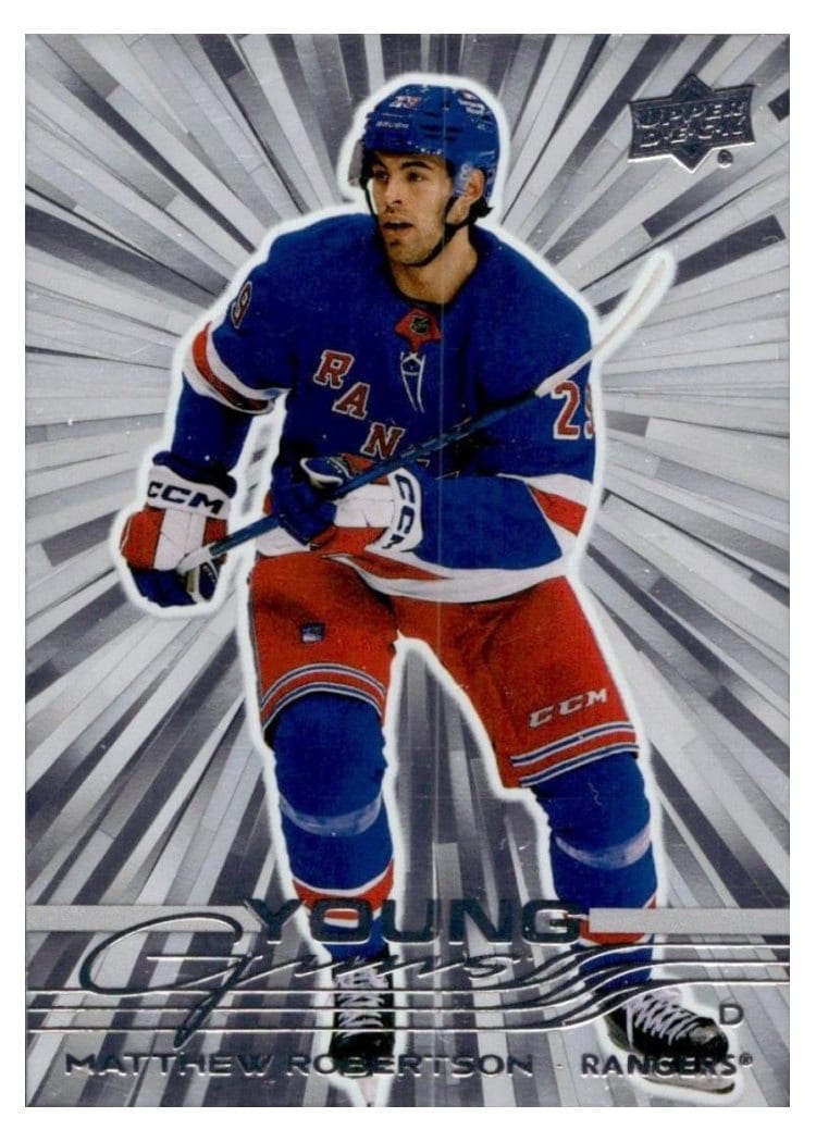 2025 Upper Deck Matthew Robertson #239 card