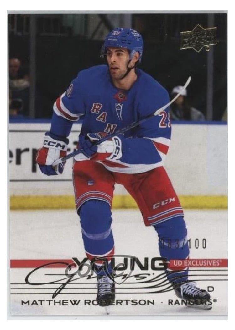 2025 Upper Deck Matthew Robertson #239 card