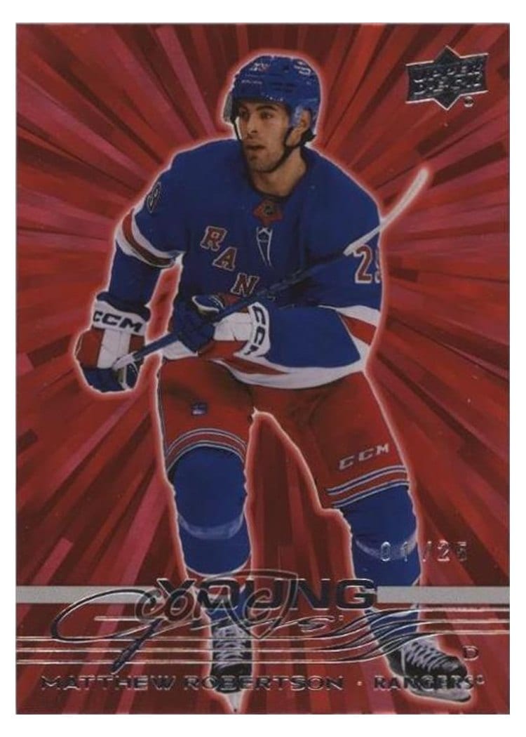 2025 Upper Deck Matthew Robertson #239 card