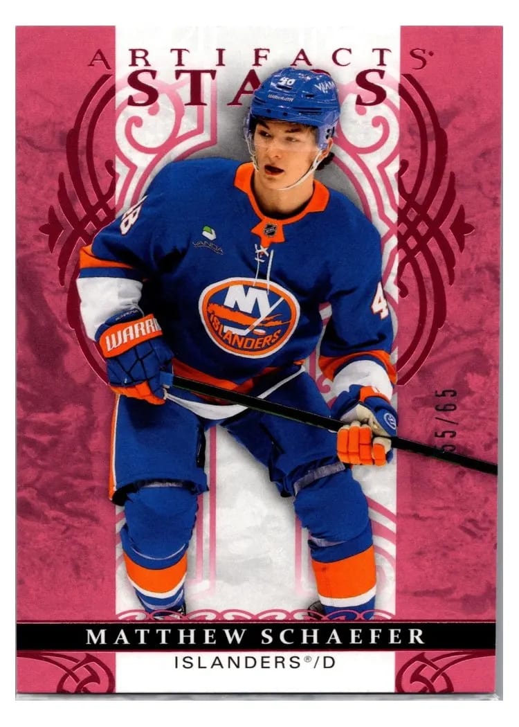 2026 Upper Deck Artifacts Matthew Schaefer #134 card