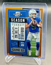 2020 Panini Contenders Optic Matthew Stafford #20 card
