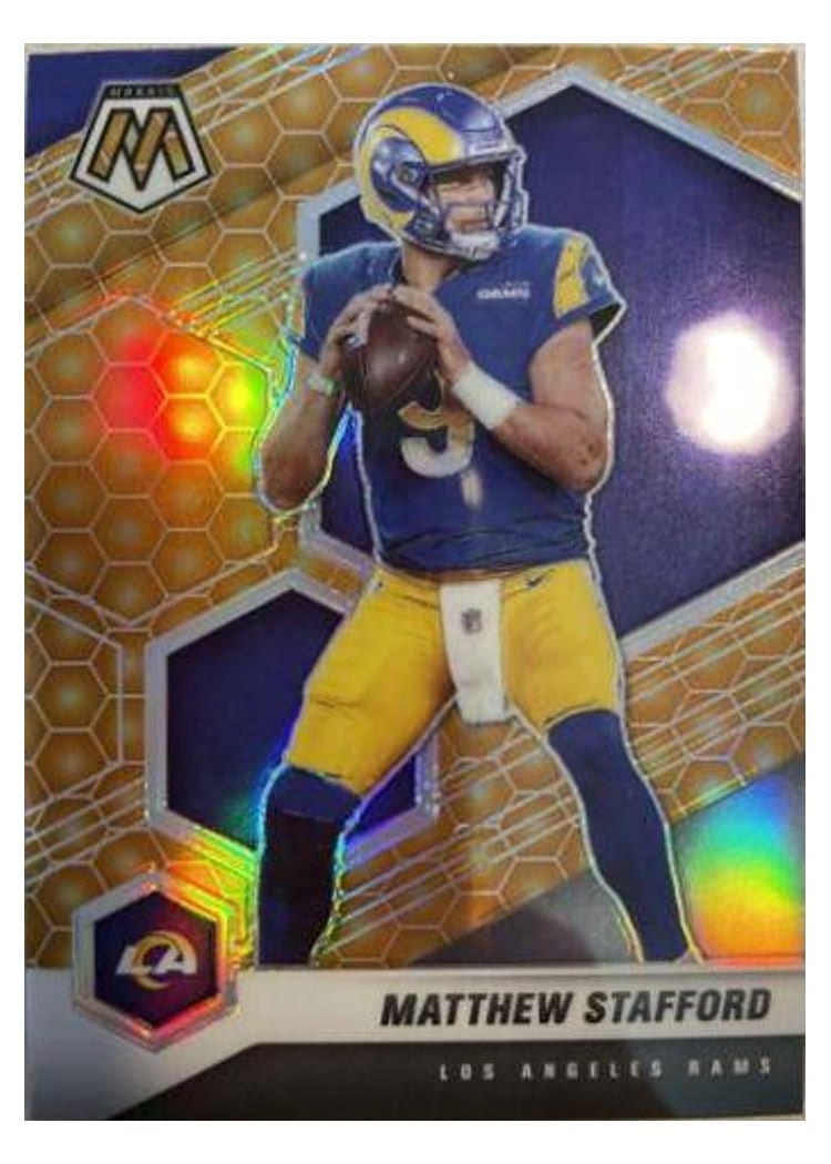2021 Panini Mosaic Base Set Matthew Stafford #116 card