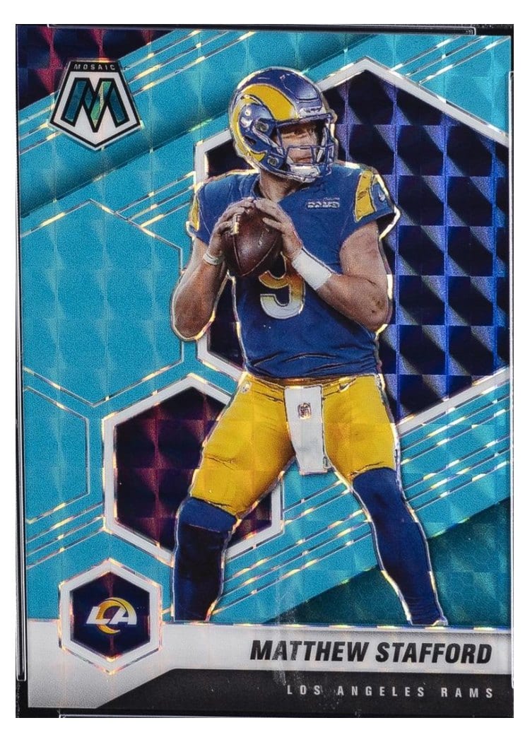 2021 Panini Mosaic Base Set Matthew Stafford #116 card