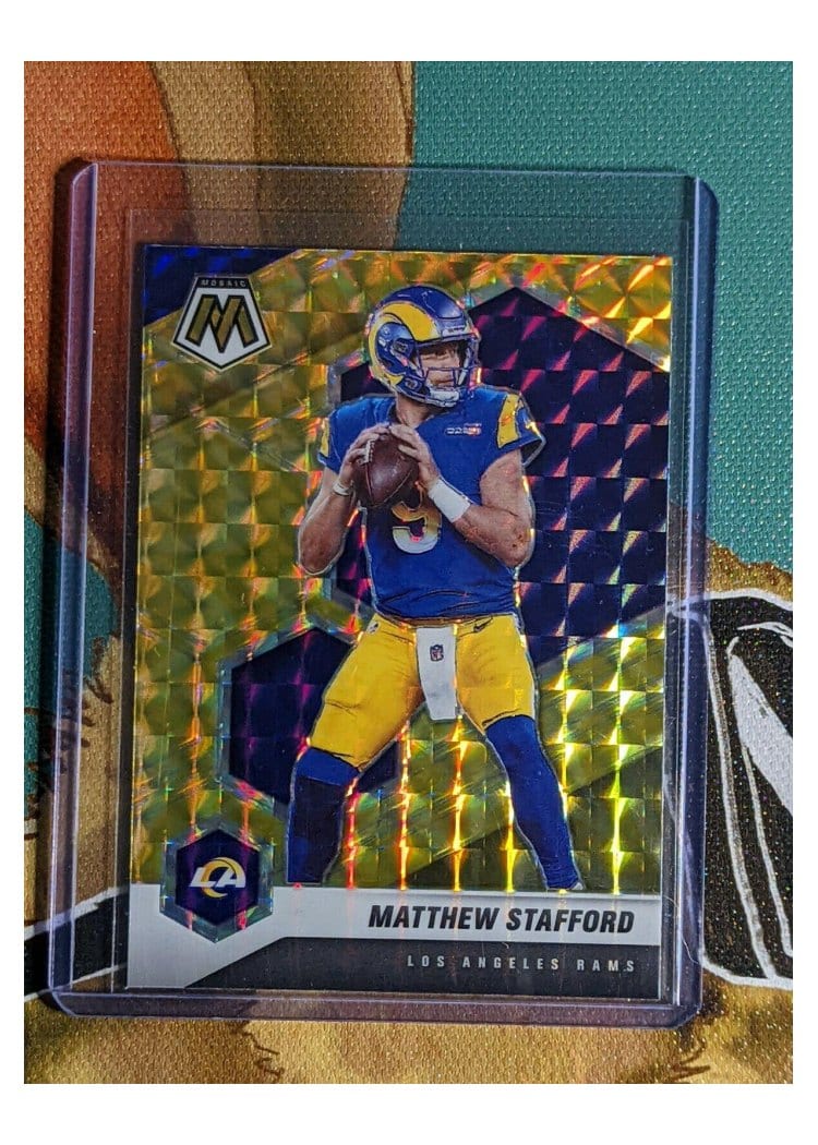 2021 Panini Mosaic Base Set Matthew Stafford #116 card