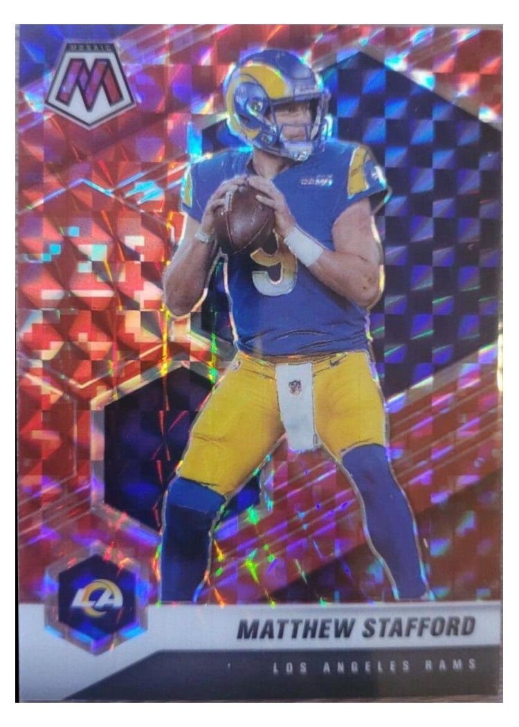 2021 Panini Mosaic Base Set Matthew Stafford #116 card