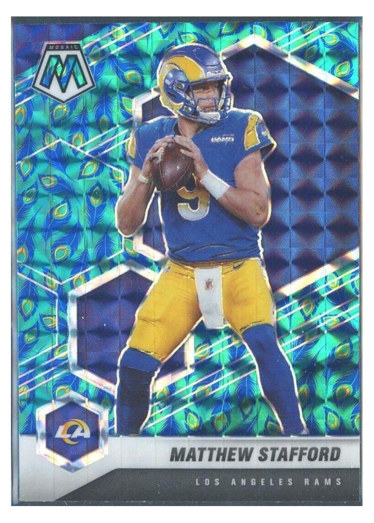 2021 Panini Mosaic Base Set Matthew Stafford #116 card