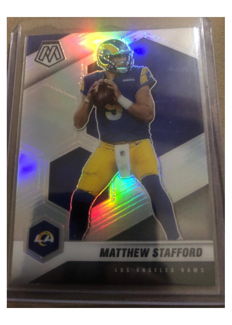 2021 Panini Mosaic Base Set Matthew Stafford #116 card