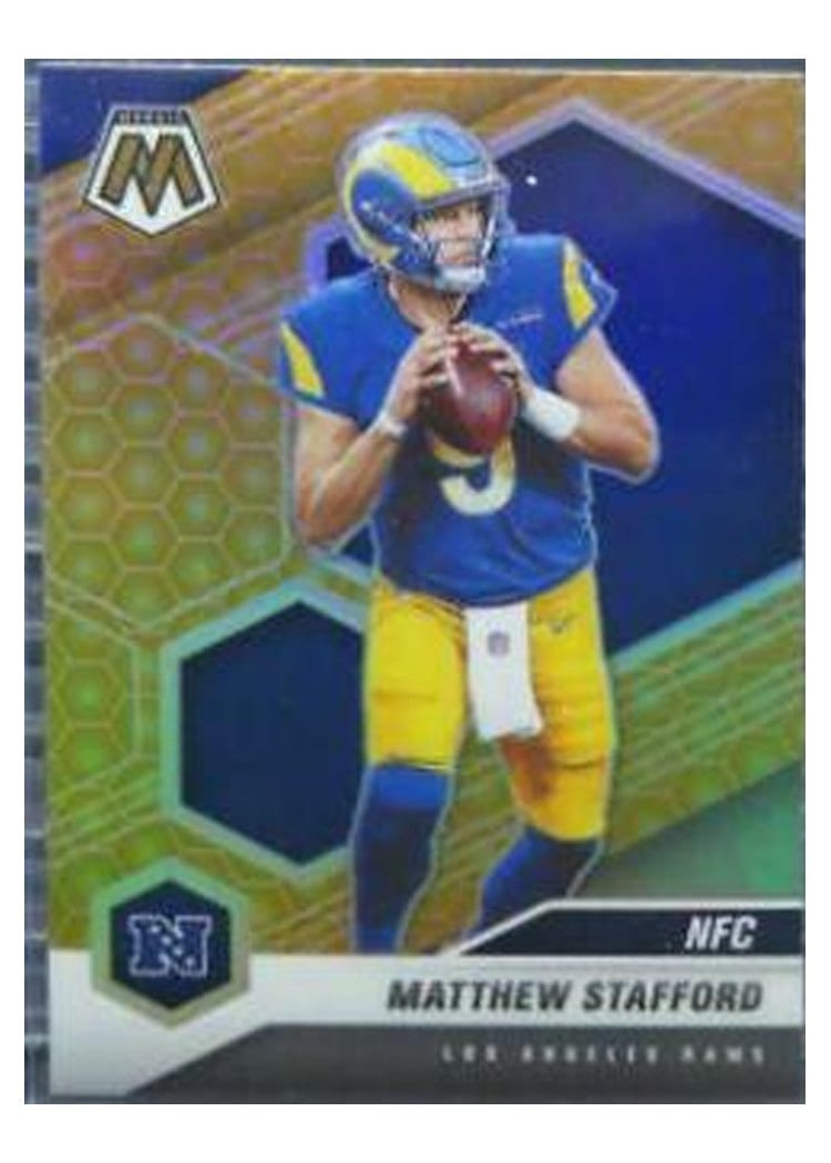 2021 Panini Mosaic Base Set Matthew Stafford #205 card