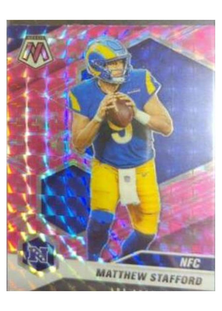 2021 Panini Mosaic Base Set Matthew Stafford #205 card
