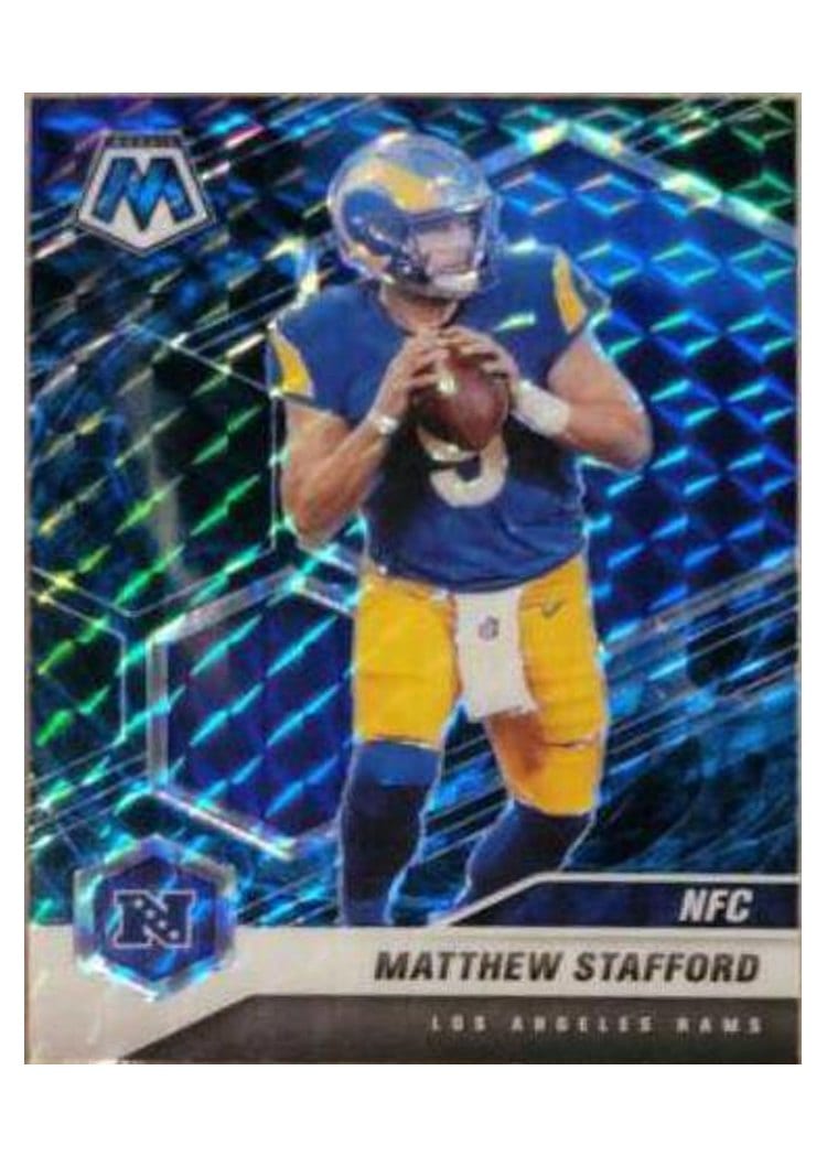 2021 Panini Mosaic Base Set Matthew Stafford #205 card