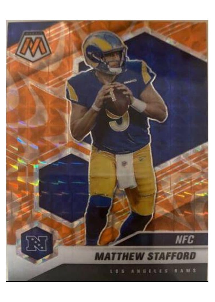 2021 Panini Mosaic Base Set Matthew Stafford #205 card