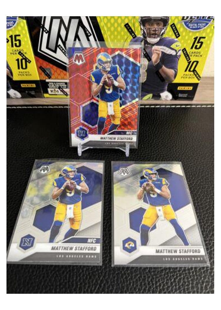 2021 Panini Mosaic Base Set Matthew Stafford #205 card