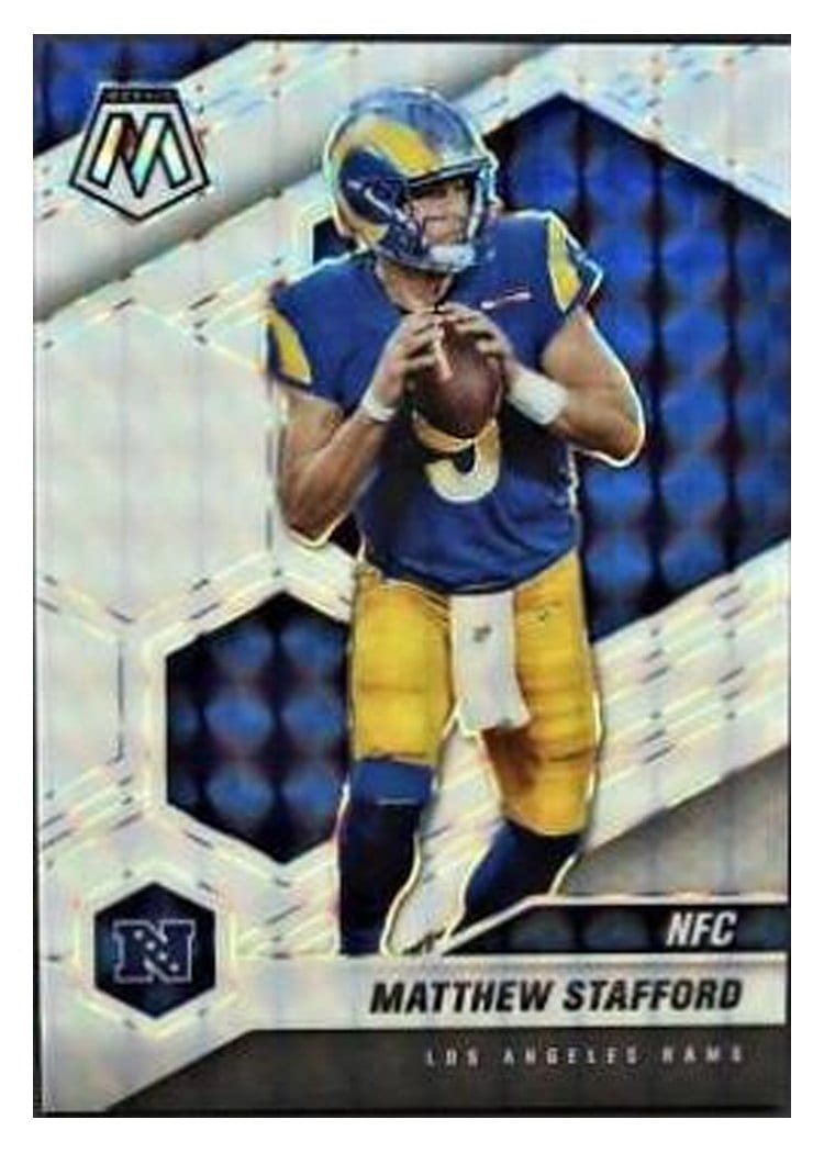 2021 Panini Mosaic Base Set Matthew Stafford #205 card