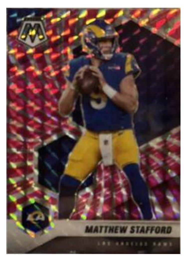 2021 Panini Mosaic Base Set Matthew Stafford #205 card