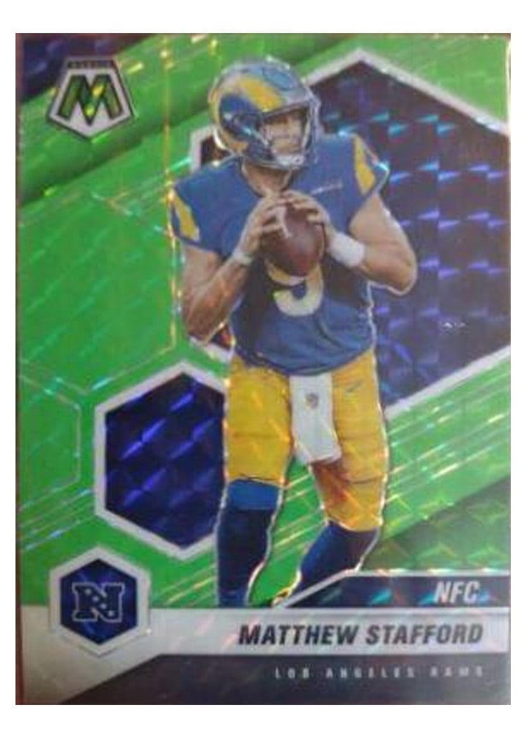 2021 Panini Mosaic Base Set Matthew Stafford #205 card