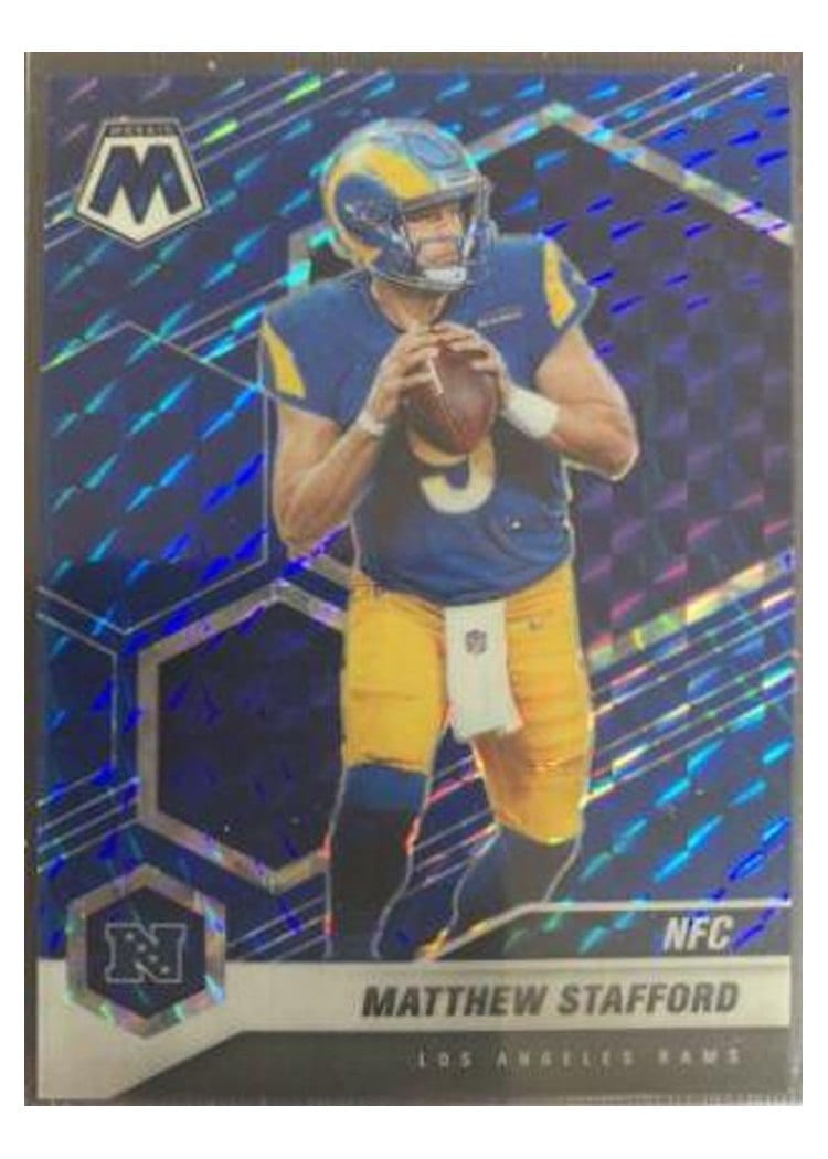 2021 Panini Mosaic Base Set Matthew Stafford #205 card