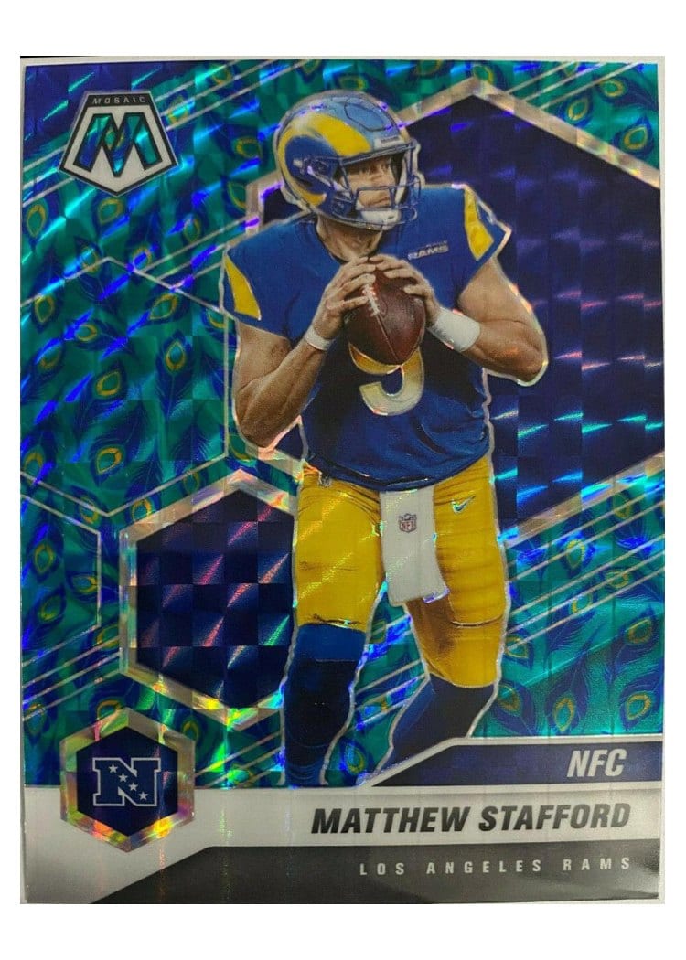 2021 Panini Mosaic Base Set Matthew Stafford #205 card