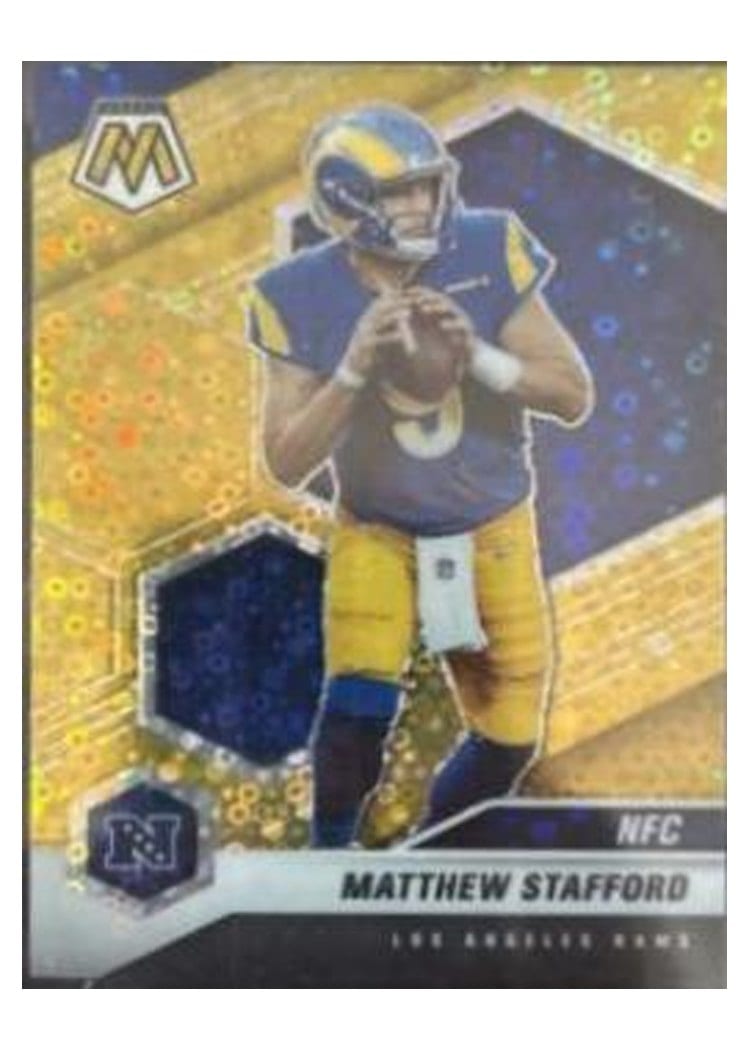 2021 Panini Mosaic Base Set Matthew Stafford #205 card