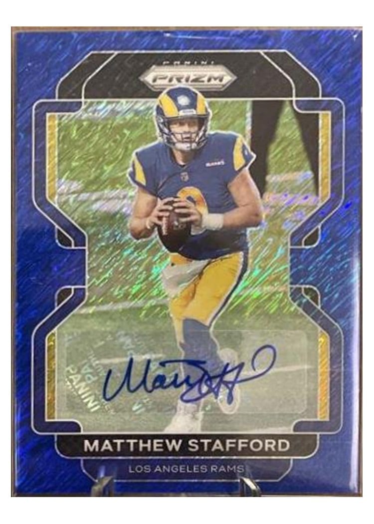 2021 Panini Prizm Base Set Matthew Stafford #67 card