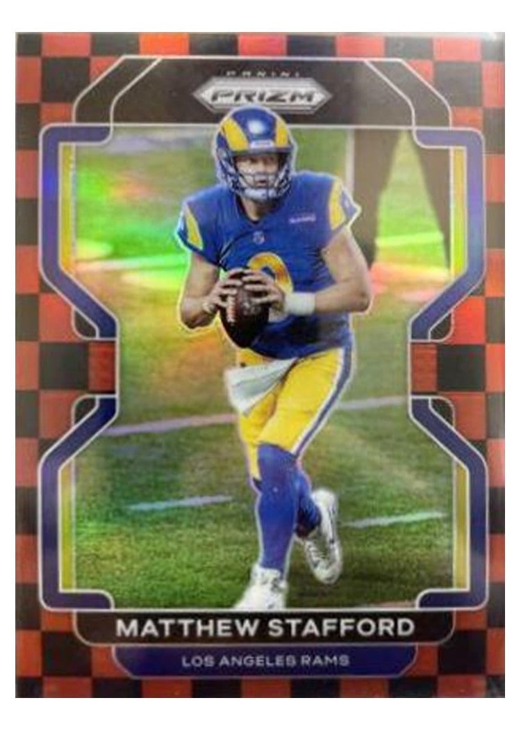 2021 Panini Prizm Base Set Matthew Stafford #67 card