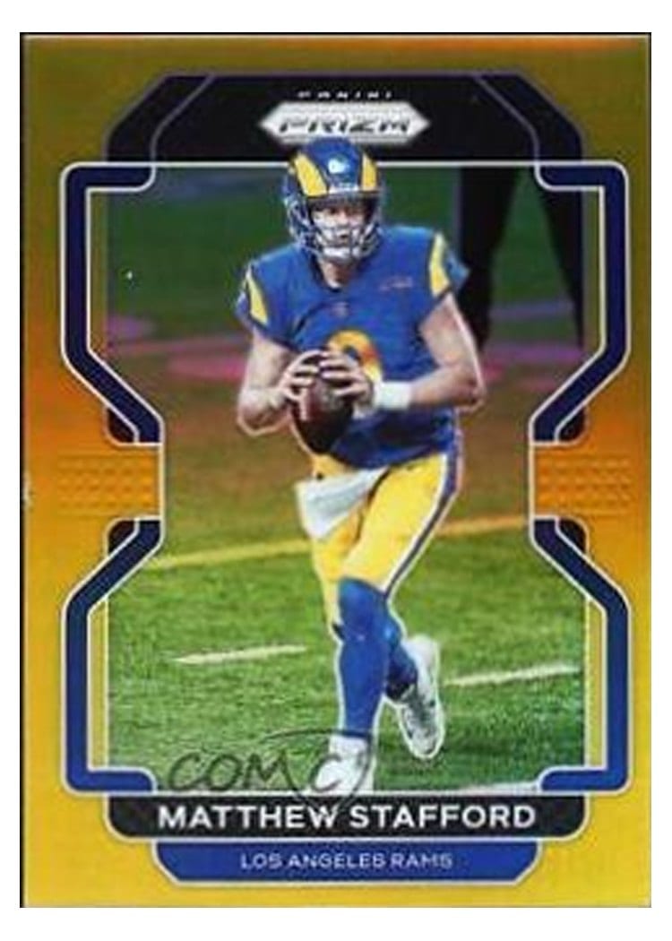 2021 Panini Prizm Base Set Matthew Stafford #67 card