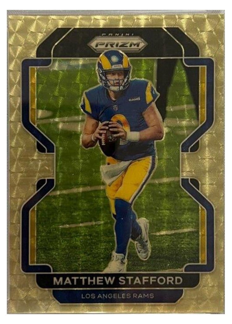 2021 Panini Prizm Base Set Matthew Stafford #67 card