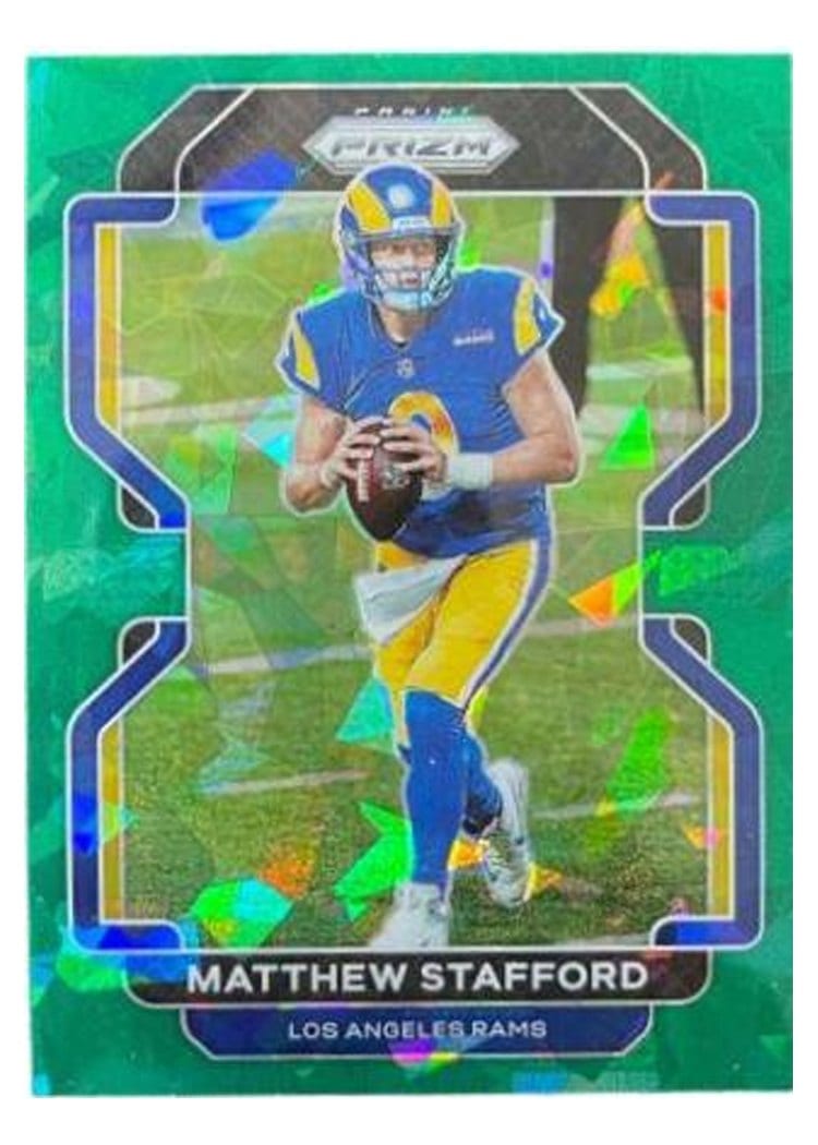 2021 Panini Prizm Base Set Matthew Stafford #67 card