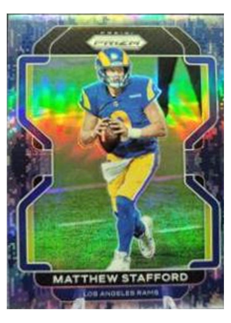 2021 Panini Prizm Base Set Matthew Stafford #67 card