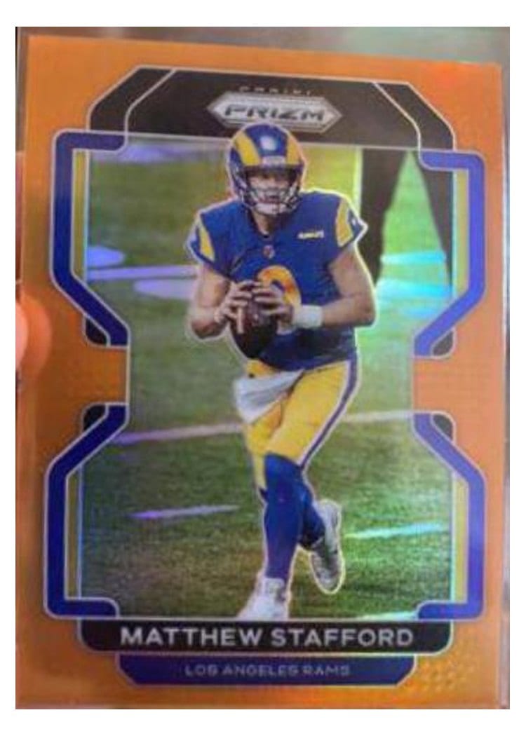2021 Panini Prizm Base Set Matthew Stafford #67 card