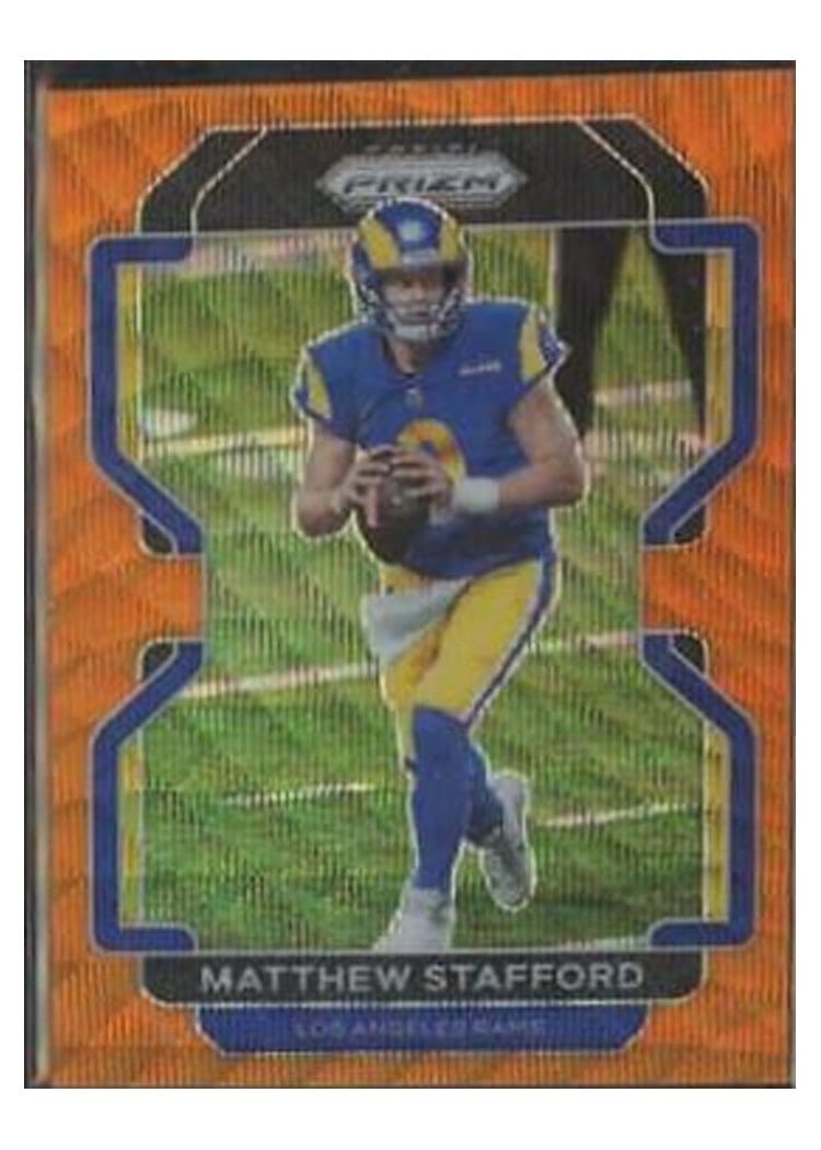 2021 Panini Prizm Base Set Matthew Stafford #67 card