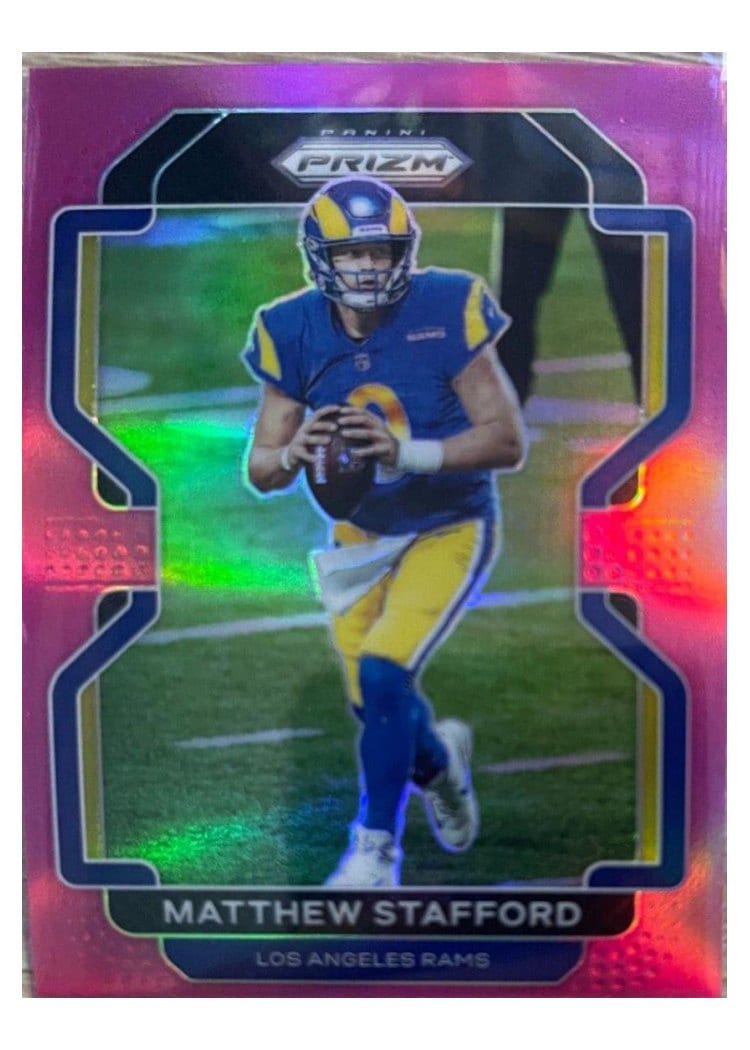 2021 Panini Prizm Base Set Matthew Stafford #67 card