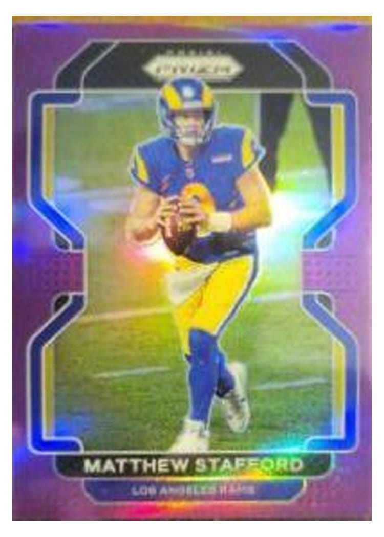 2021 Panini Prizm Base Set Matthew Stafford #67 card