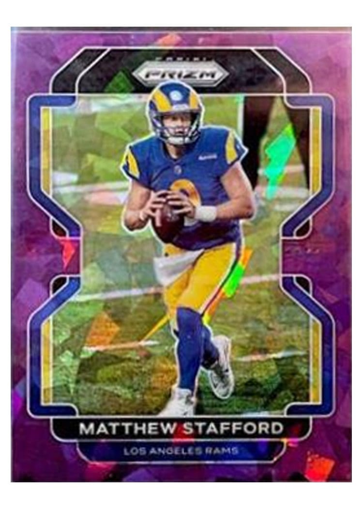 2021 Panini Prizm Base Set Matthew Stafford #67 card